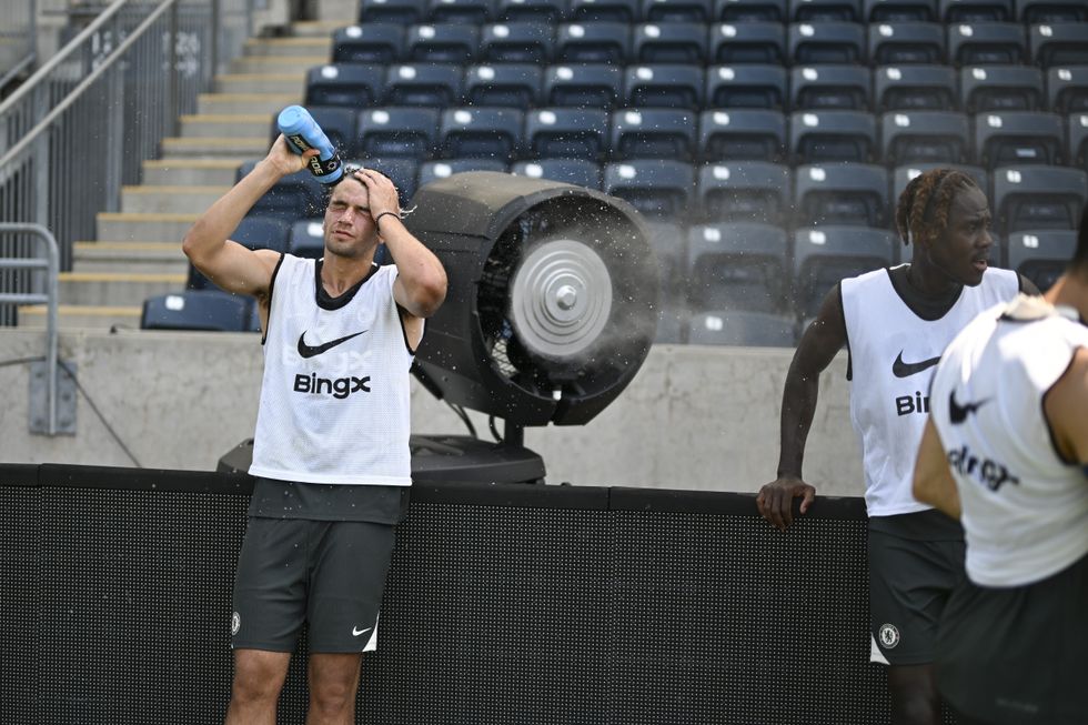 Marc Guiu and Trevoh Chalobah