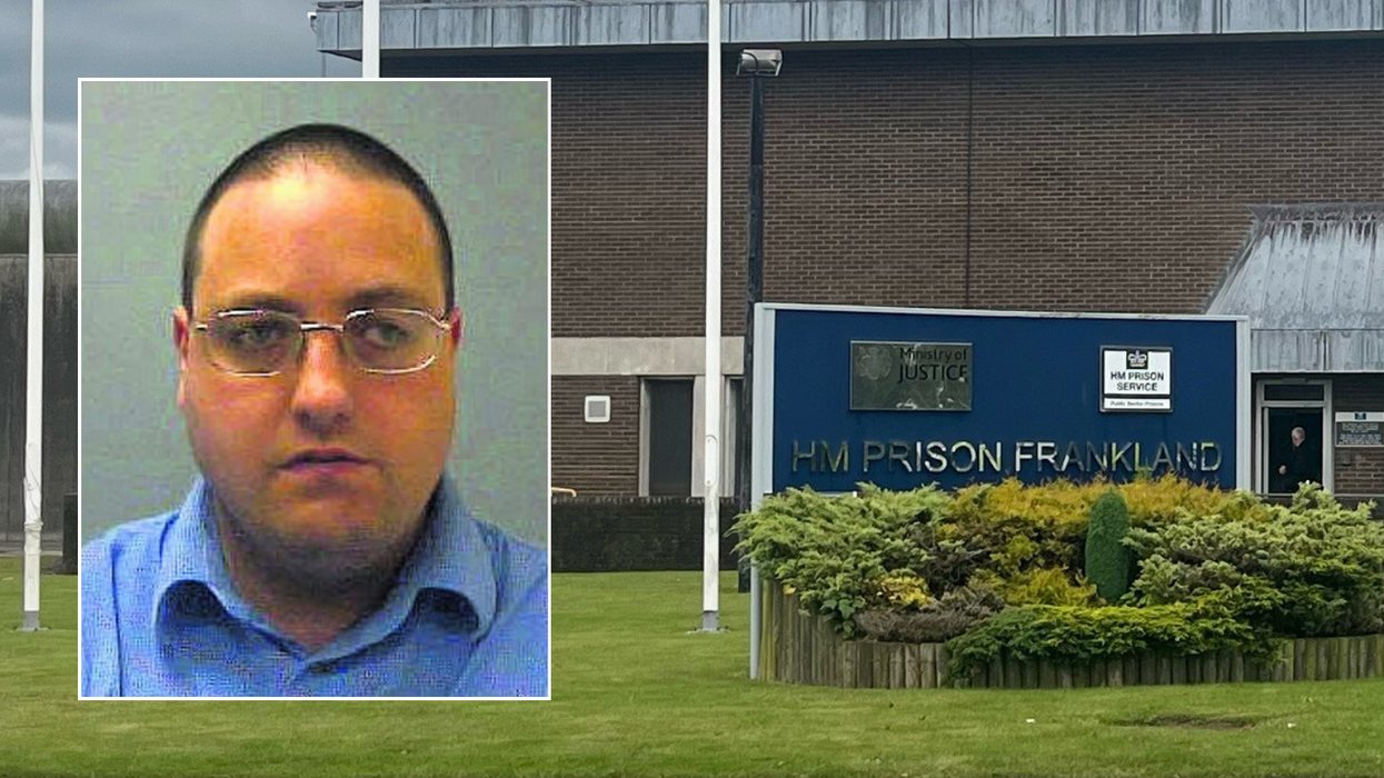 Marcia Walker/HMP Frankland sign