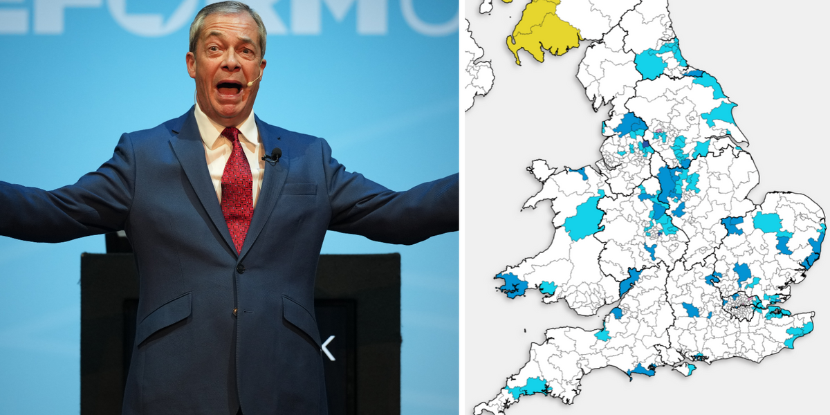 NextImg:SHOCK model shows Reform snatching 81 seats in Labour bloodbath – full seat breakdown REVEALED