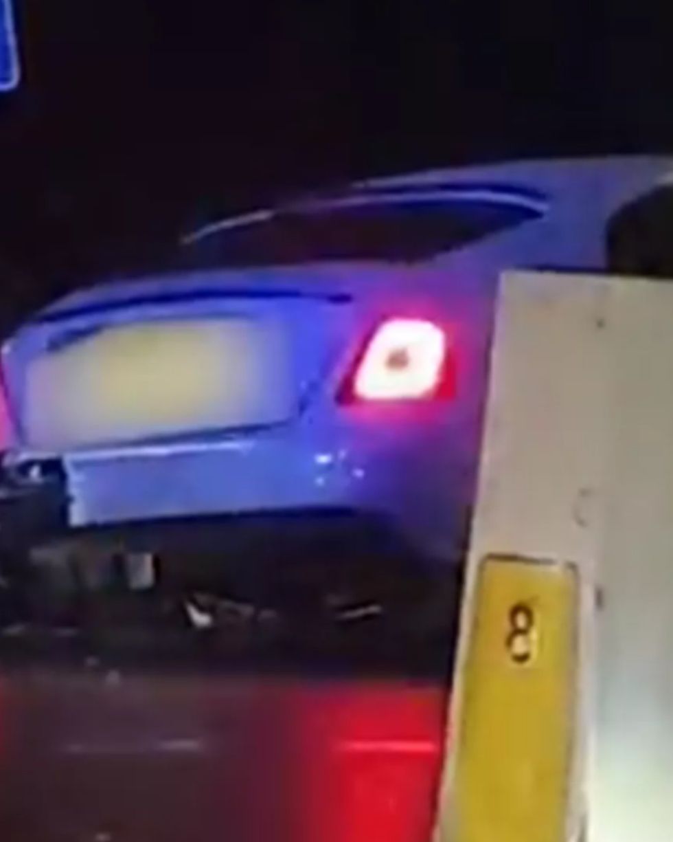 Marcus Rashford car crash