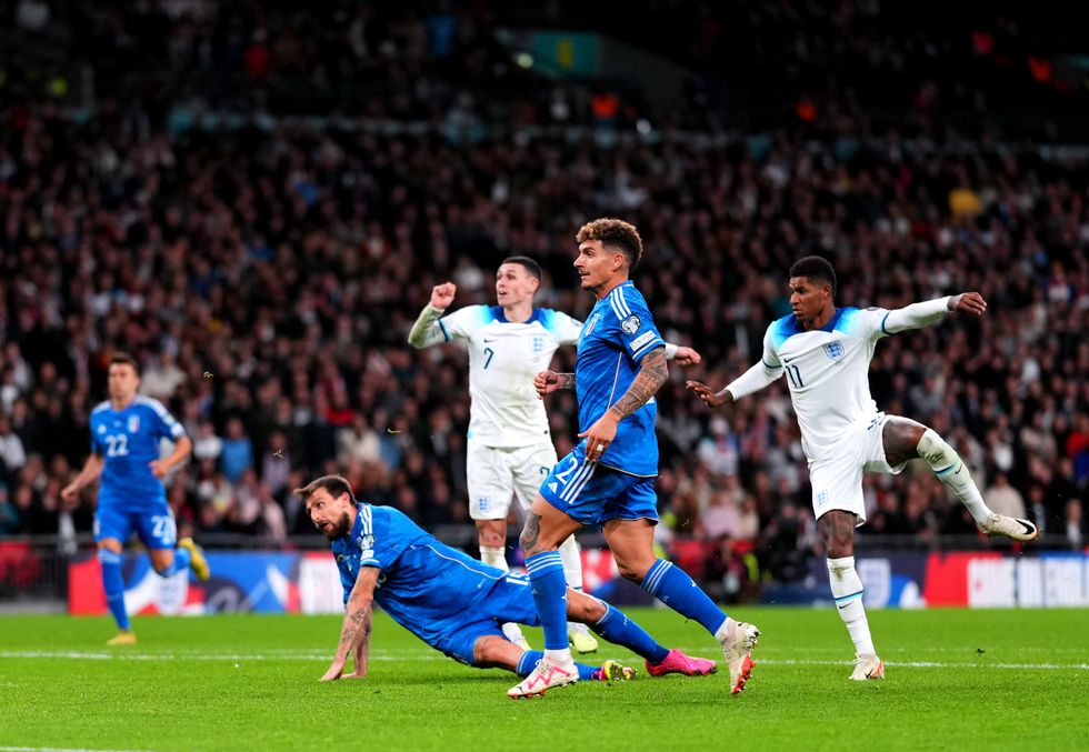 Marcus Rashford England Italy