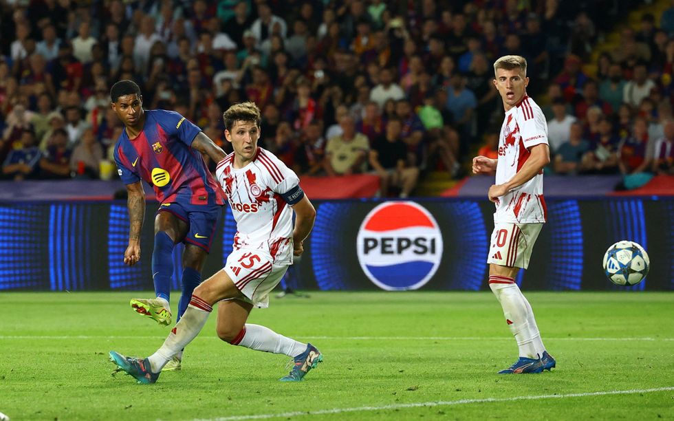 Marcus Rashford has been in fine form for Barcelona this season