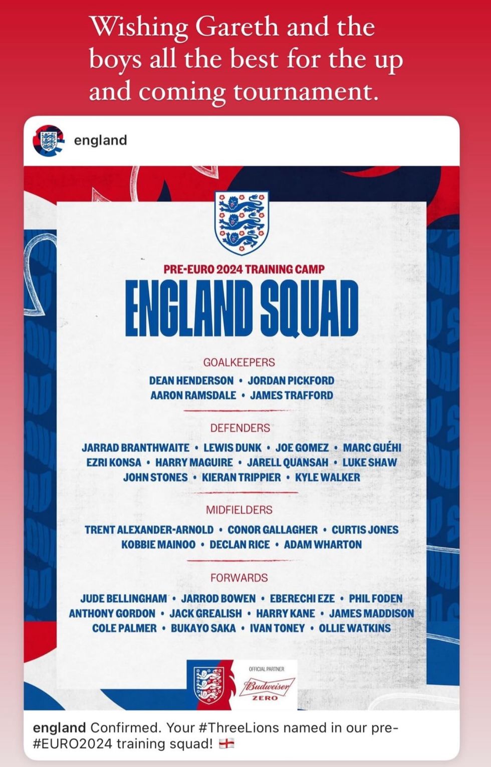 Marcus Rashford Instagram