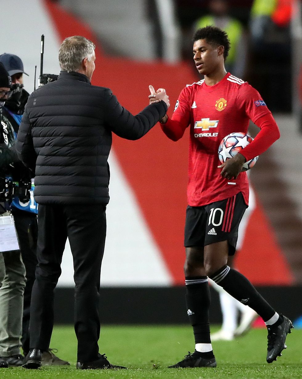 Marcus Rashford Man United