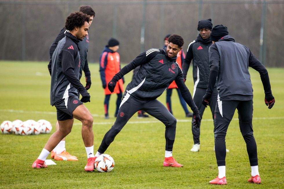 Marcus Rashford Man United