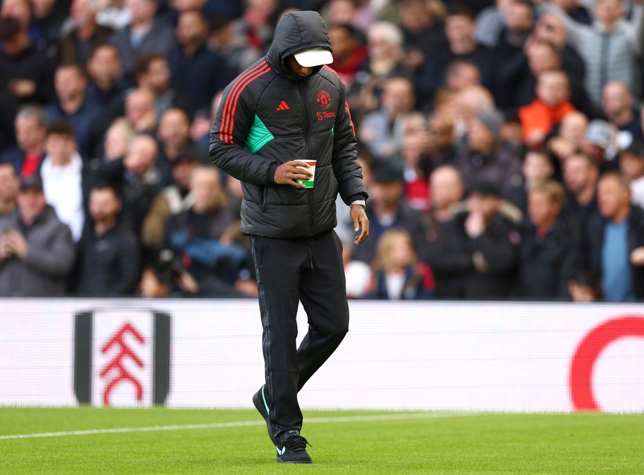Marcus Rashford Man Utd Fulham