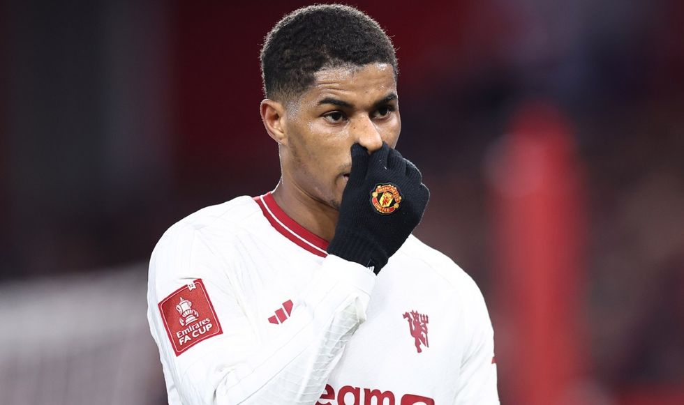 Marcus Rashford Man Utd Man City