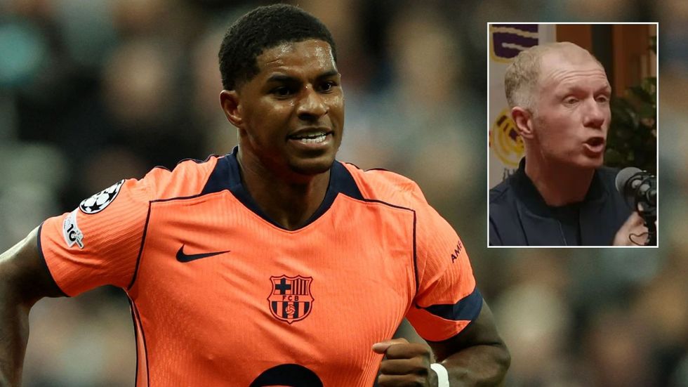 Marcus Rashford Paul Scholes