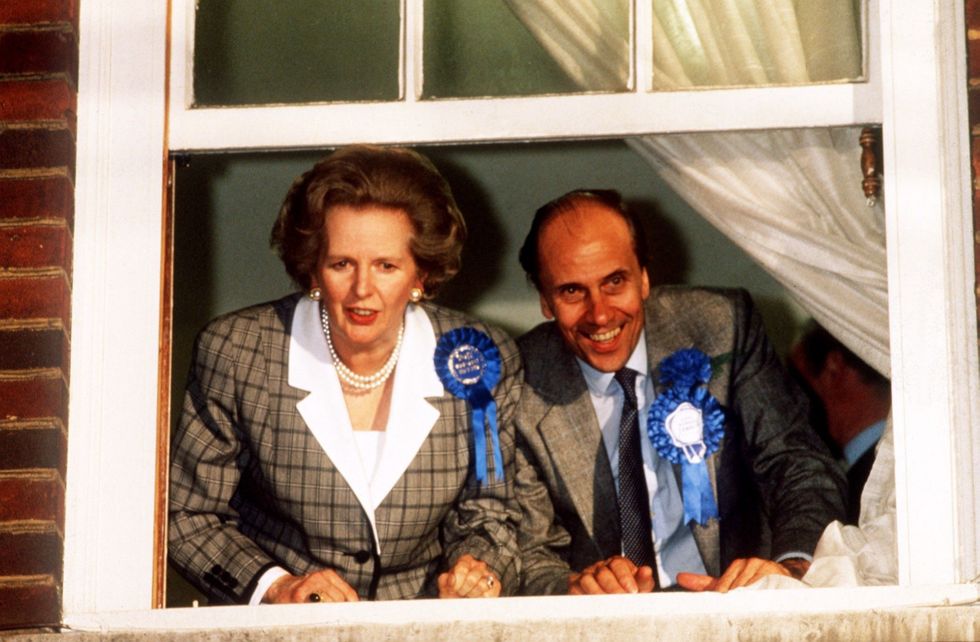 Margaret Thatcher and Norman Tebbit
