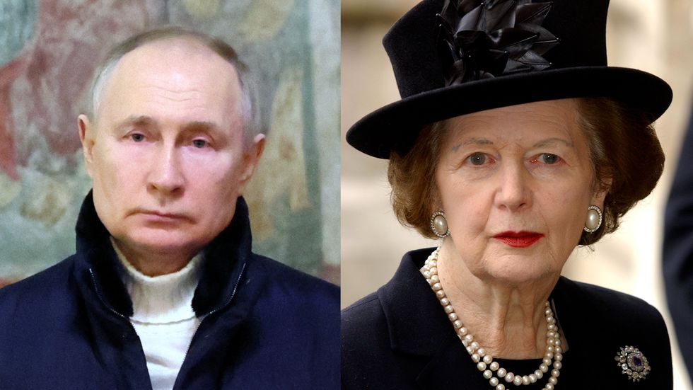 Margaret Thatcher was critical of Vladimir Putin