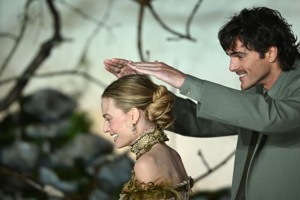 Margot Robbie and Jacob Elordi