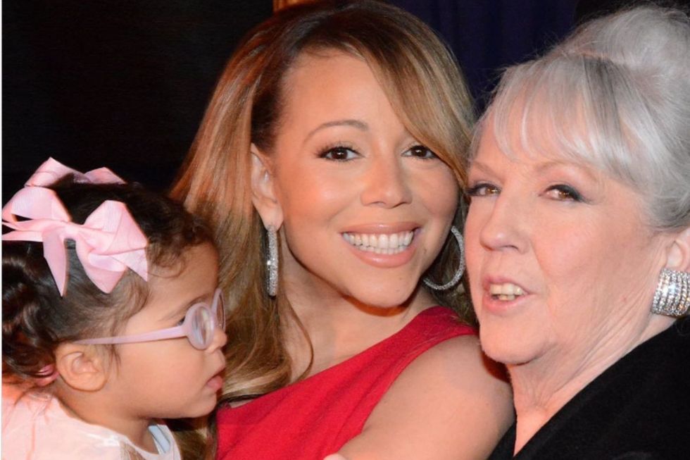 Mariah Carey and her mother, Patricia