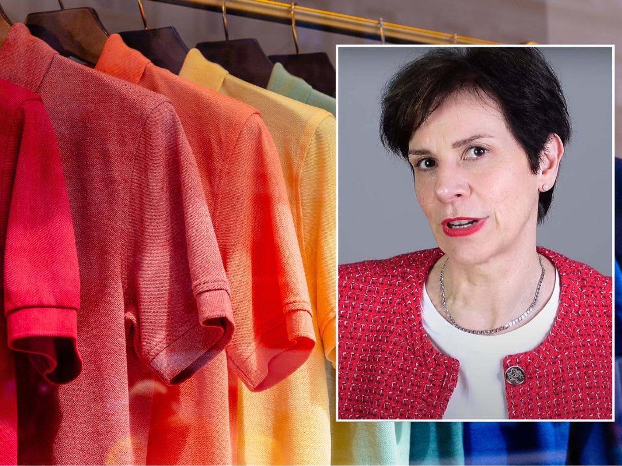 MARIE-ANNE LECOEUR / STOCK IMAGE OF COLOURFUL CLOTHES