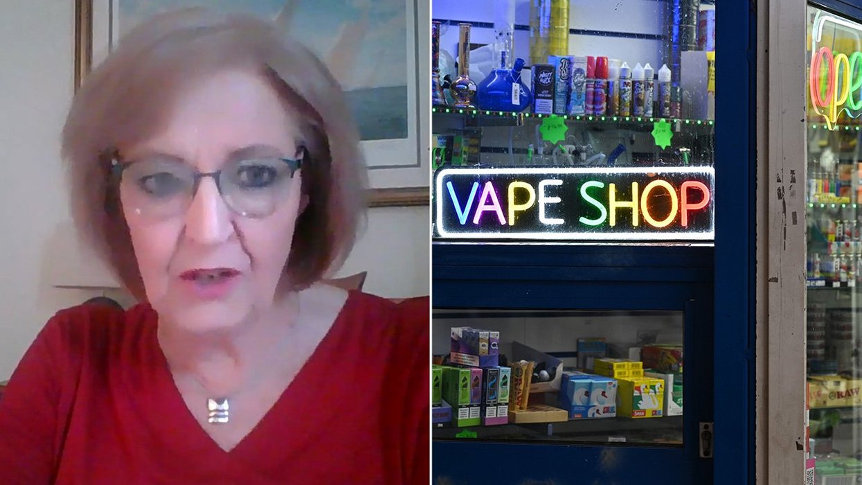 Marilyn Hawes, vape shop