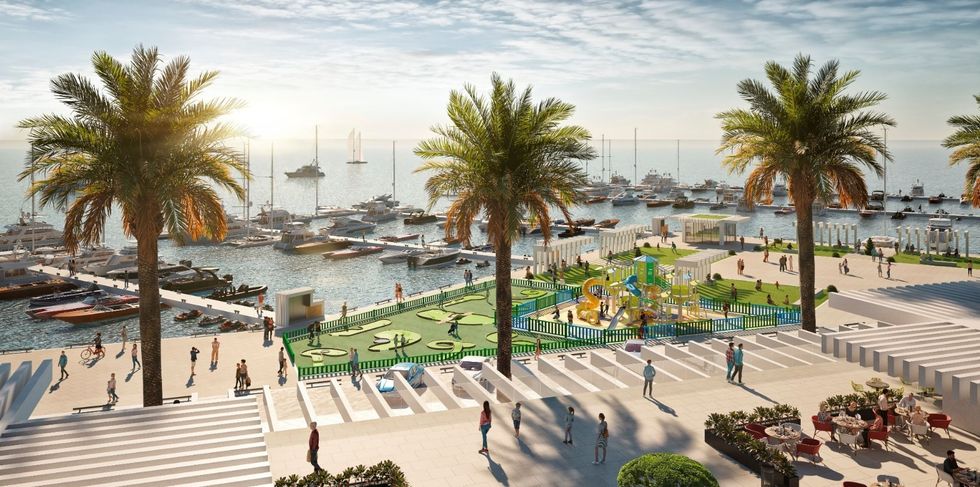 Marinas del Mediterr\u00e1neo D-Marin plan