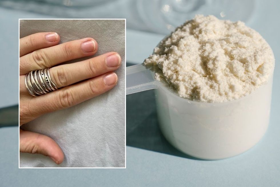 marine collagen powder and nails