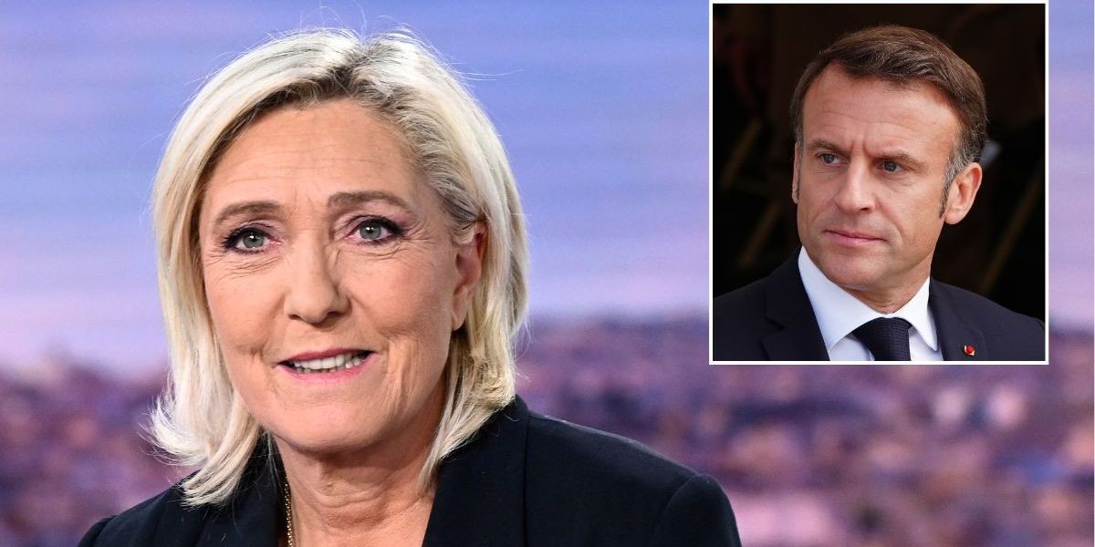 NextImg:Staggering polling shows Le Pen set to topple Macron as the French say 'ENOUGH'