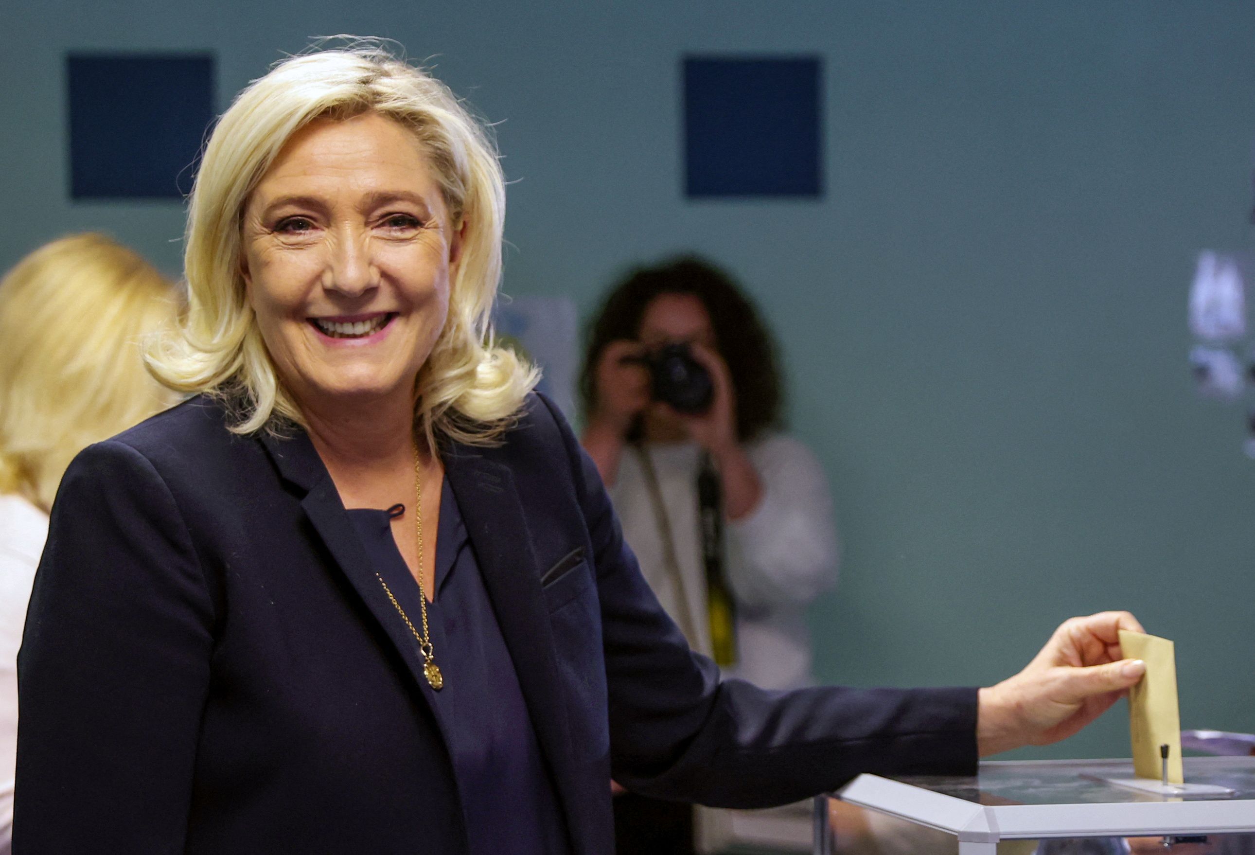 Marine Le Pen's National Rally party won its largest ever vote share in the lowest house