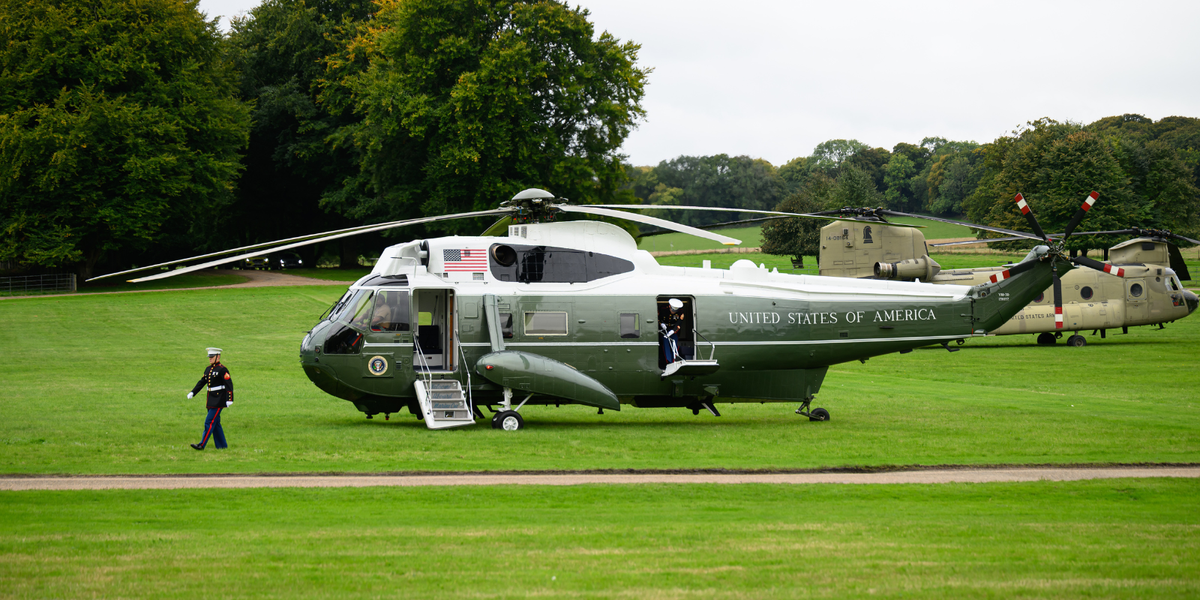 NextImg:Donald Trump's helicopter makes emergency landing amid 'hydraulic issue'