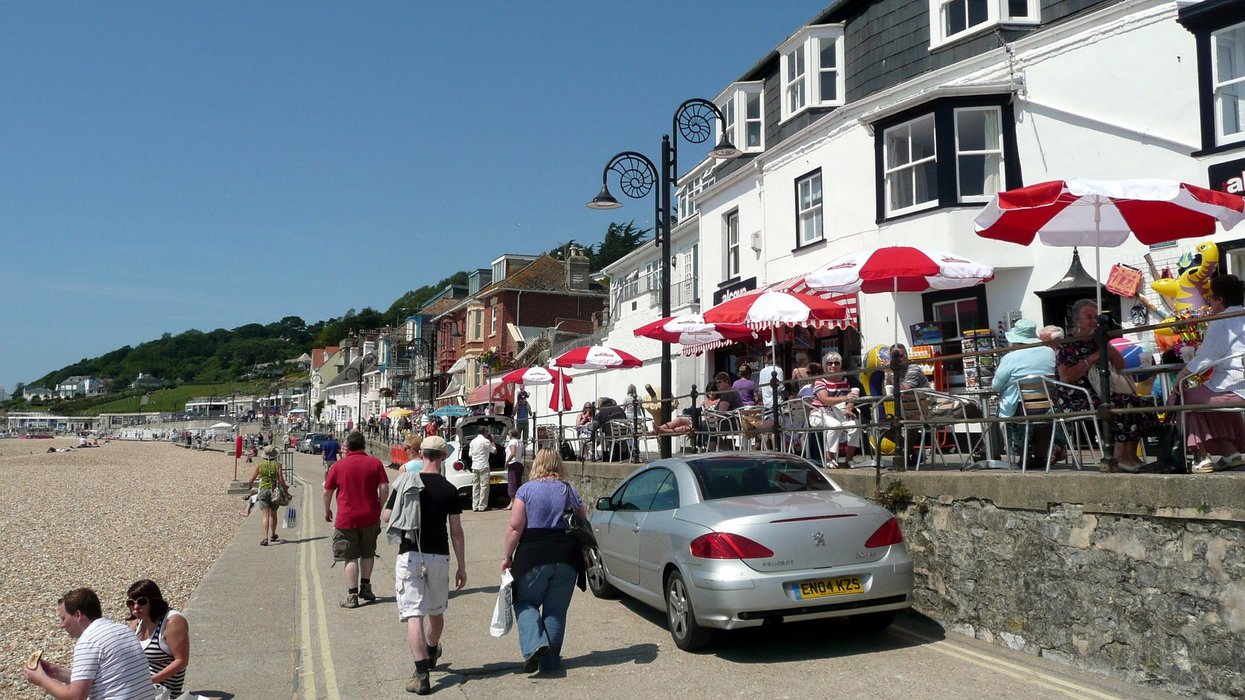 Marine Parade in Lyme Regis
