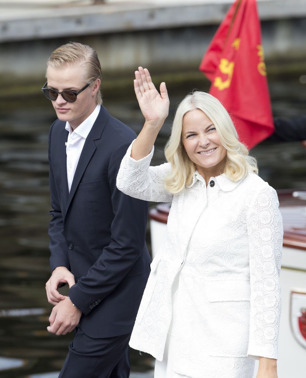 Marius Borg Hoiby and Princess Mette-Marit