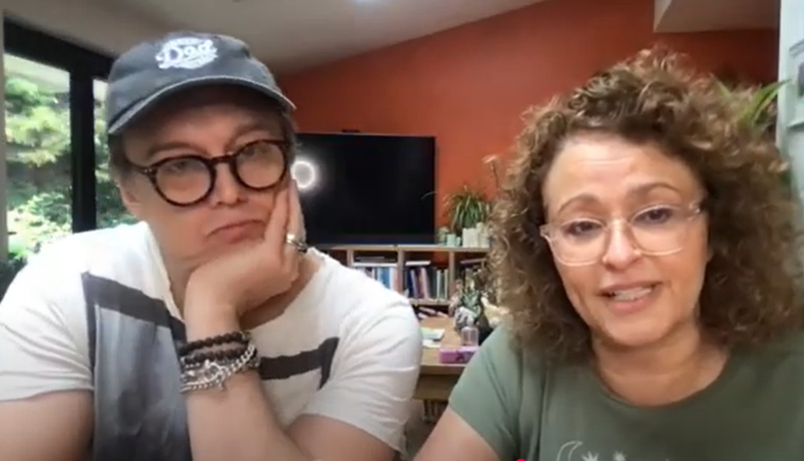 Mark Adderley and Nadiya Sawalha