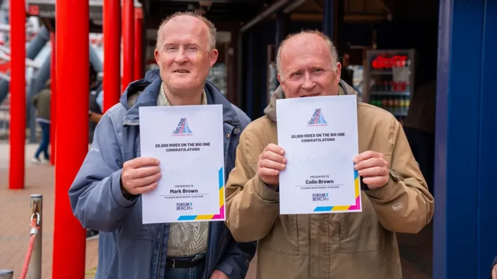 Mark and Colin Brown