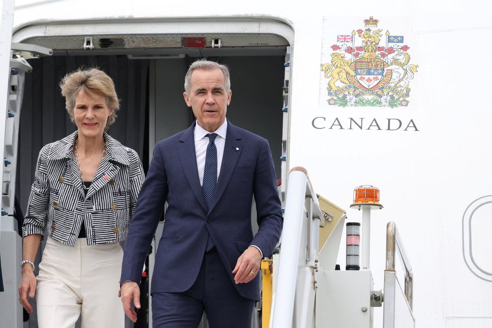 Mark Carney arrives in Australia
