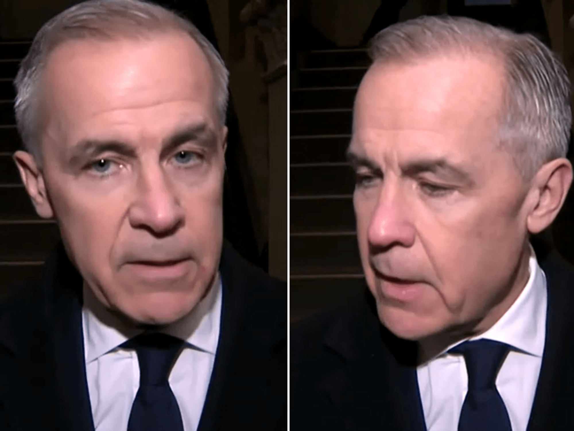 Mark Carney breaks down in tears after deadly shooting at school in small town