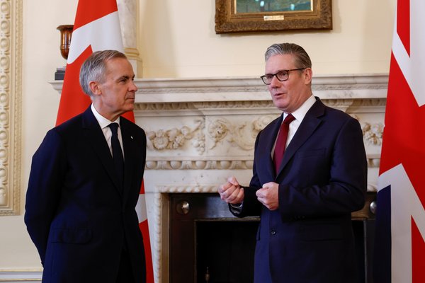 Mark Carney, Sir Keir Starmer