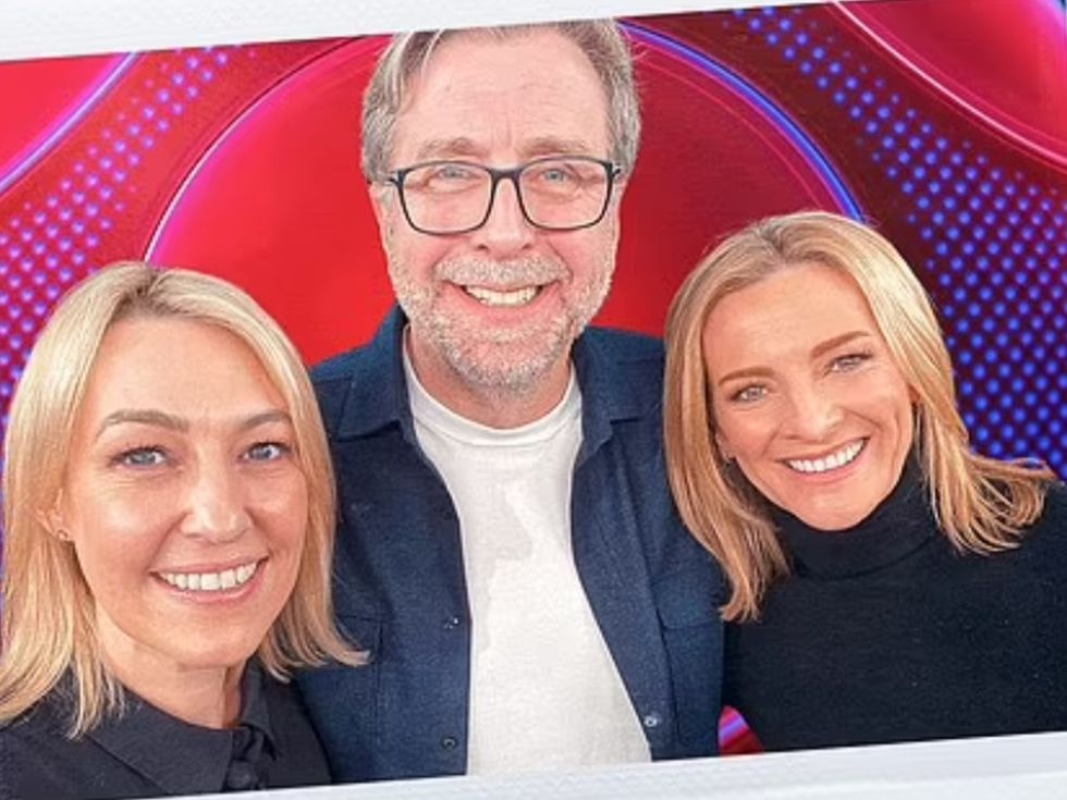 Mark Chapman Kelly Cates Gabby Logan