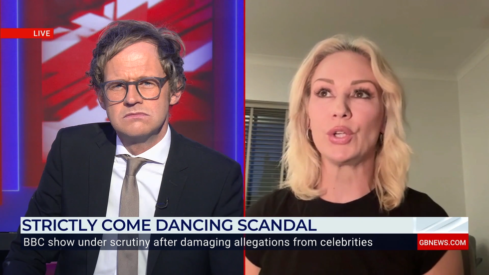 Mark Dolan and Kristina Rihanoff