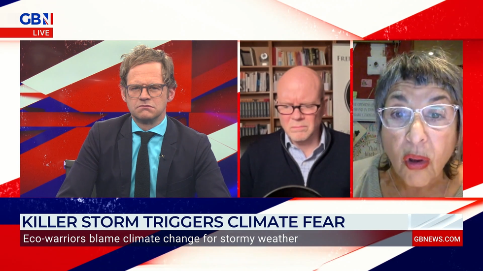 Mark Dolan, Toby Young and Jeni Barnett appear on GB News