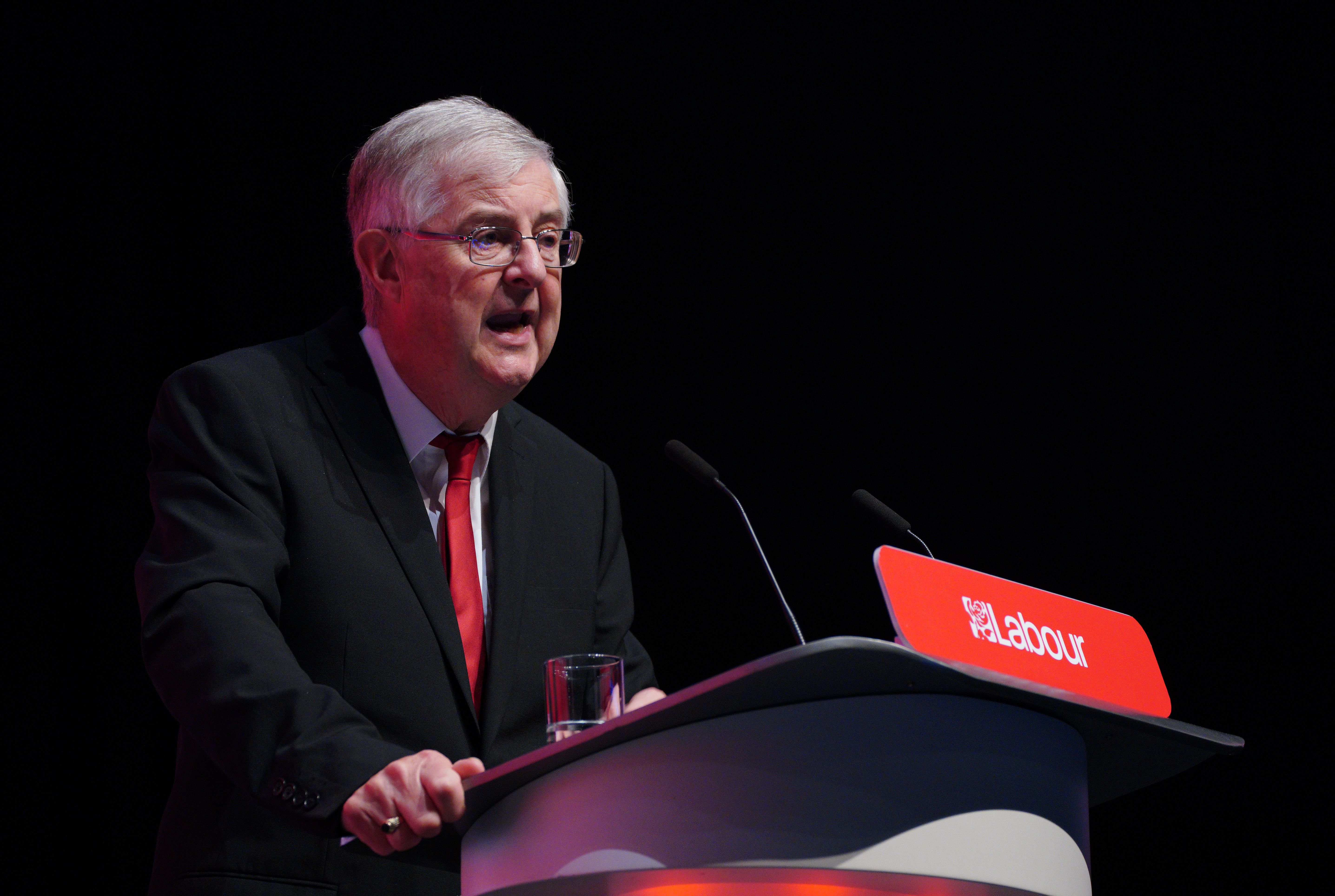 Mark Drakeford had spoken of his desire to keep his family out of the public eye