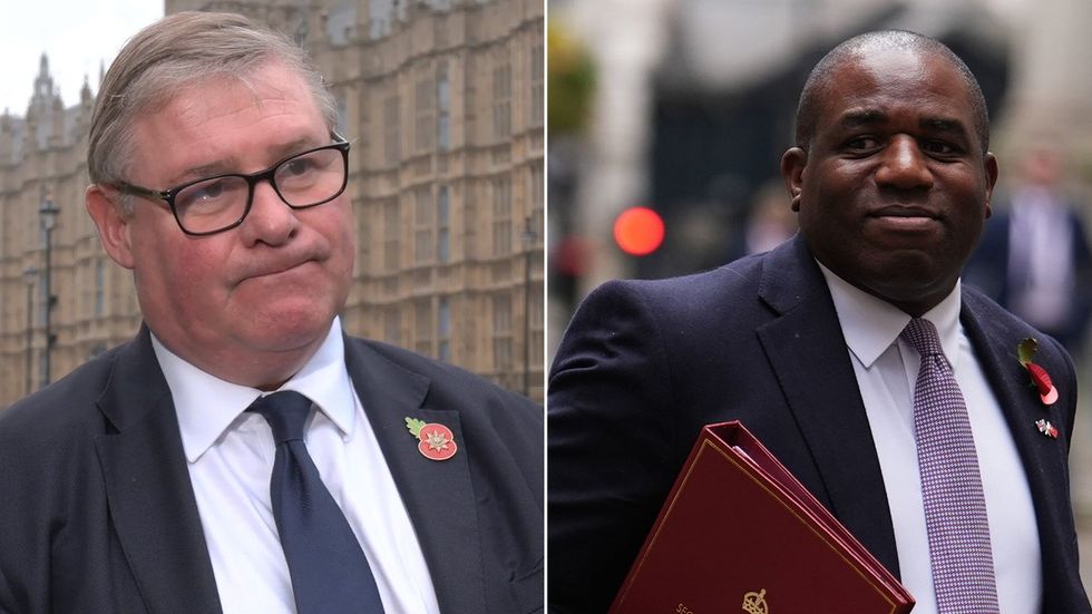 Mark Francois, David Lammy