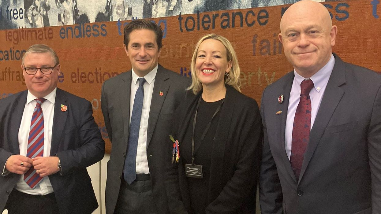 Mark Francois, Johnny Mercer, Claire Lilley and Ross Kemp