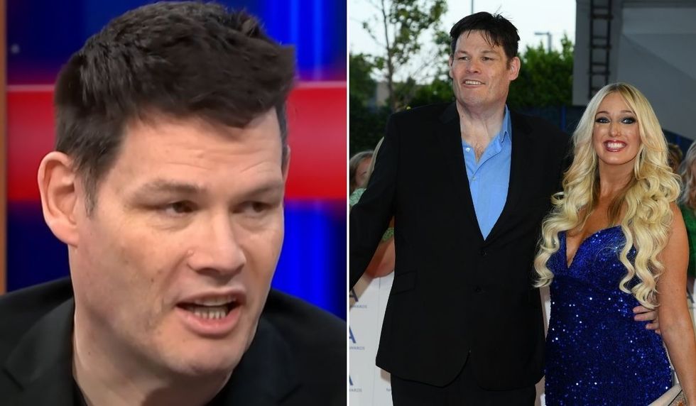 Mark Labbett and Hayley Palmer