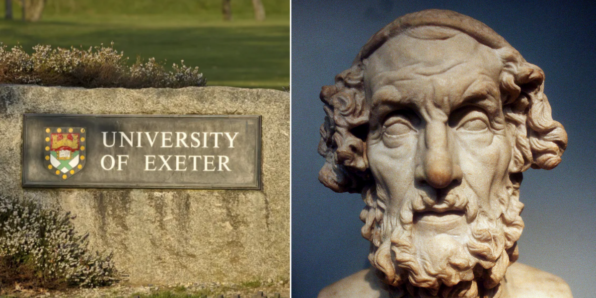 NextImg:Ancient Greek classics hit with trigger warning by university for 'distressing' content that could make students 'uncomfortable'
