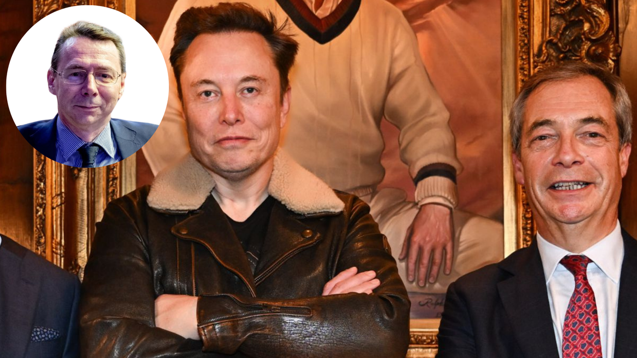 Mark Littlewood, Elon Musk and Nigel Farage