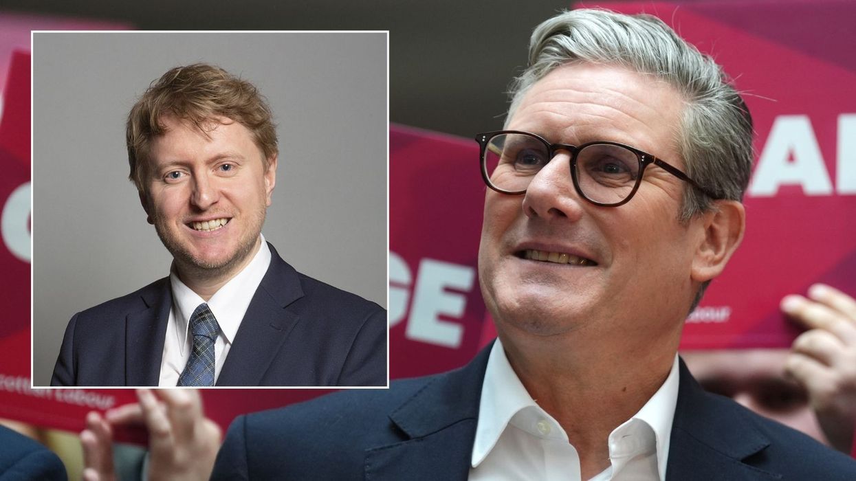 Mark Logan and Keir Starmer