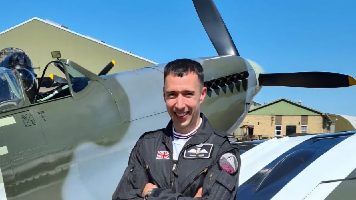 Mark Long was killed when his Spitfire crashed