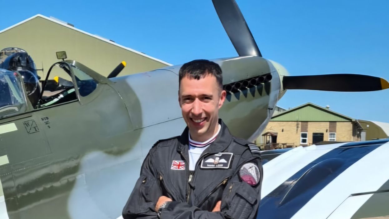 Mark Long was killed when his Spitfire crashed