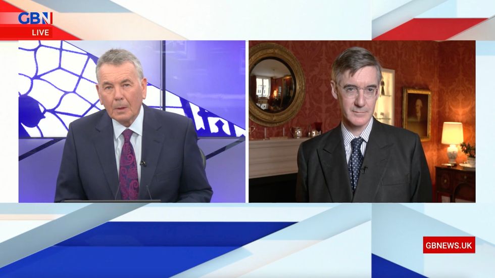 Mark Longhurst asked Jacob Rees-Mogg if the current Conservative Party was %22ungovernable%22.
