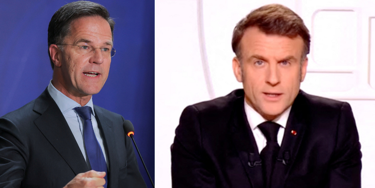 NextImg:Emmanuel Macron issues Vladimir Putin war warning as Nato threatens to unleash 'full force' if Russia attacks