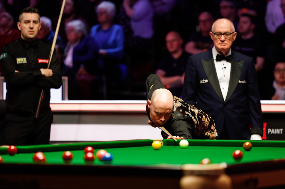 Mark Selby and Gary Wilson