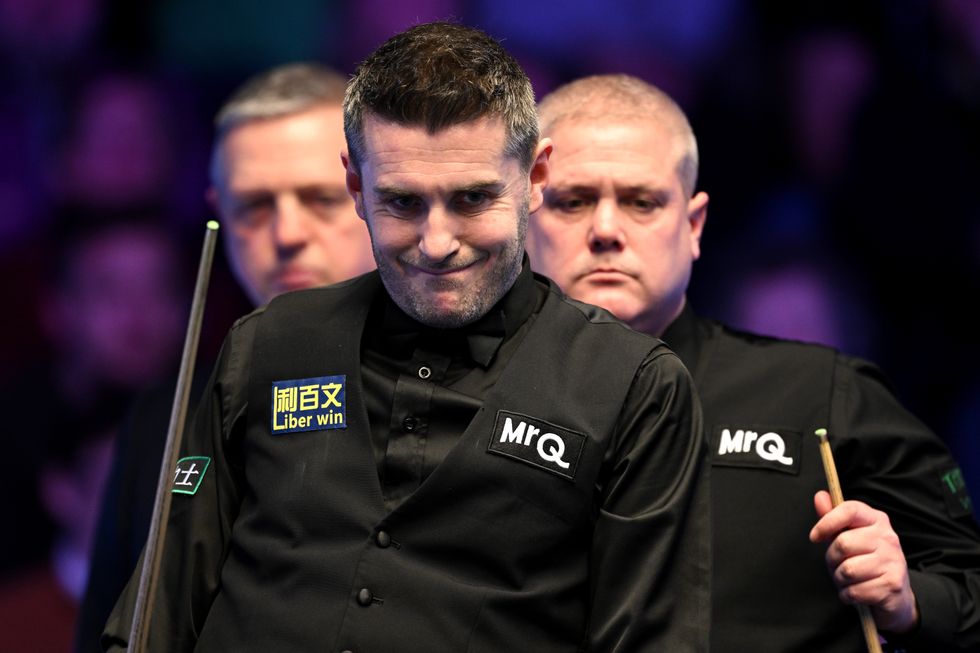 Mark Selby was furious at the disruption