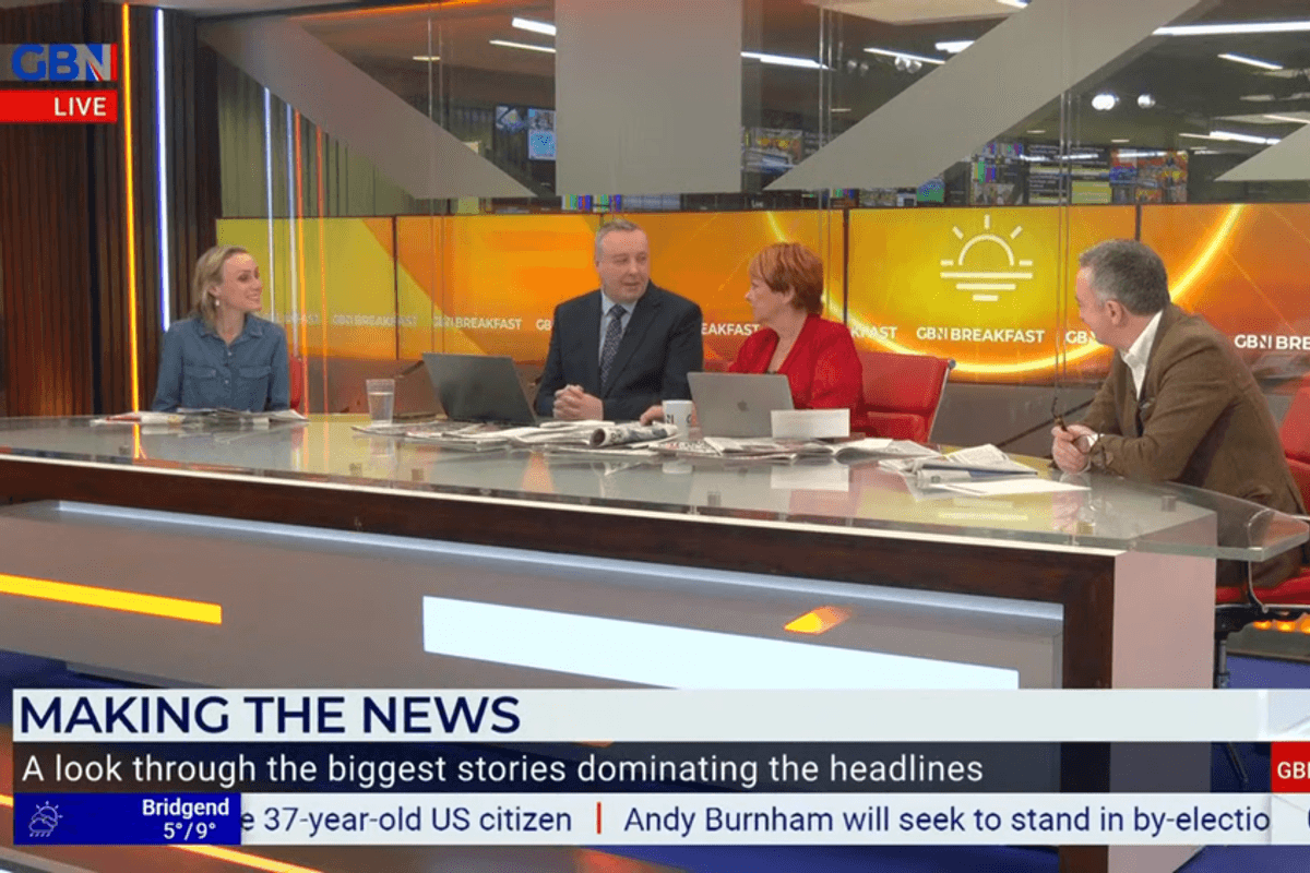 Mark White and Anne Diamond