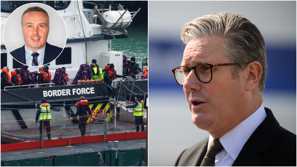 Mark White, Border Force and Keir Starmer