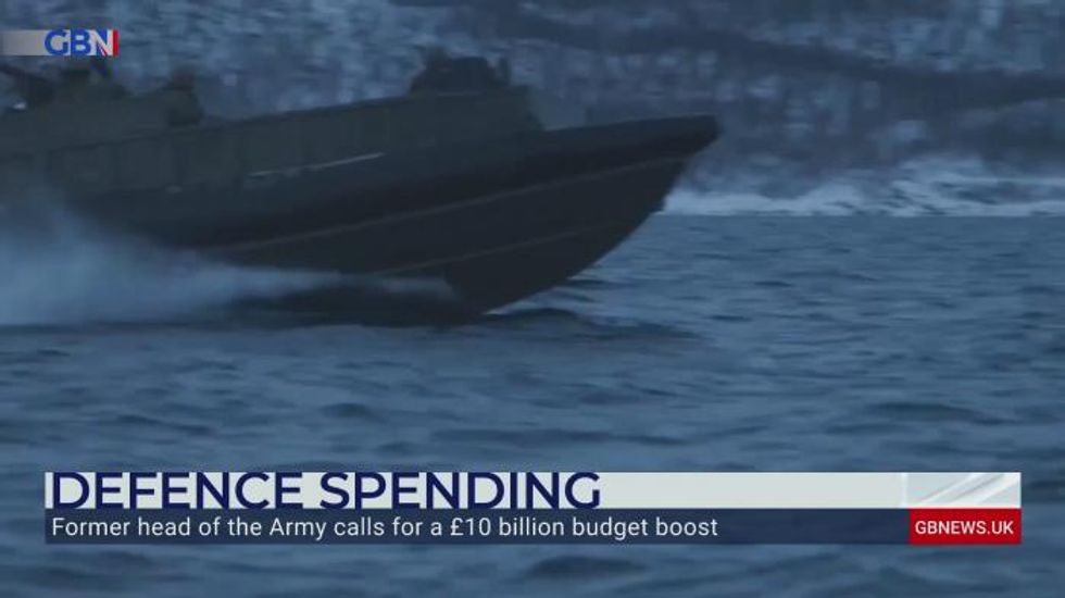 MoD needs £10billion more a year to counter threat from Russia - former British Army head tells GB News