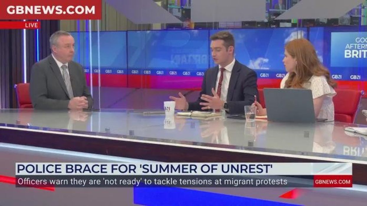 Mark White hits out at 'establishment media' over protest claims: 'These were local people!'